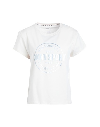 DKNY T-shirt Ivory 100% Cotton