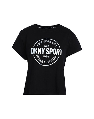 DKNY T-shirt Nero 100% Cotone