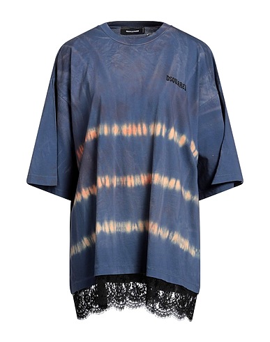DSQUARED2 Oversize-T-Shirt Navy blue 100% Cotton