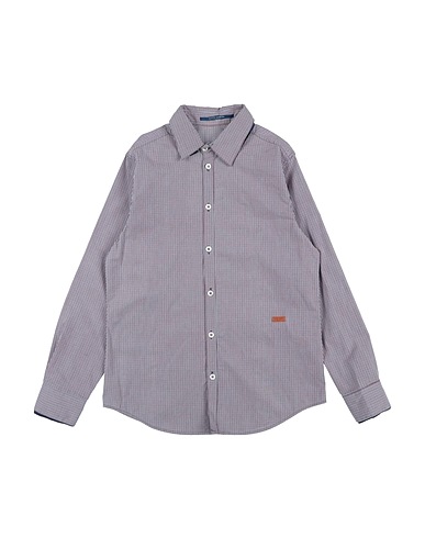 ASTON MARTIN Camicia fantasia Rosso 100% Cotone