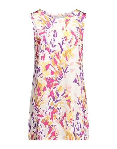 ALPHA STUDIO Top White 93% Viscose, 7% Elastane