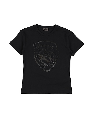 BLAUER. T-Shirt Schwarz 100% Baumwolle