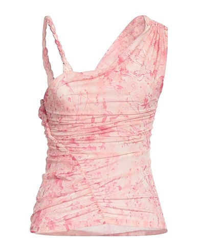 PATRIZIA PEPE Top Pink 90% Polyester, 10% Elastane