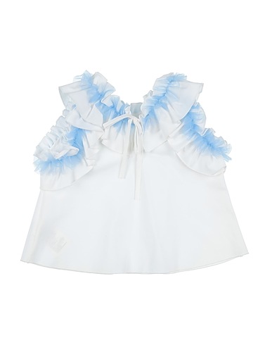 MISS GRANT Top White 100% Cotton, Polyamide