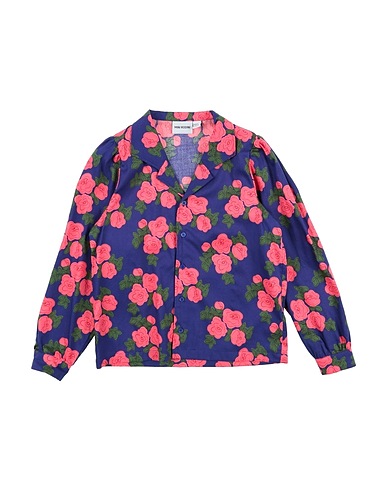 MINI RODINI Patterned shirts & blouses Purple 100% Organic cotton