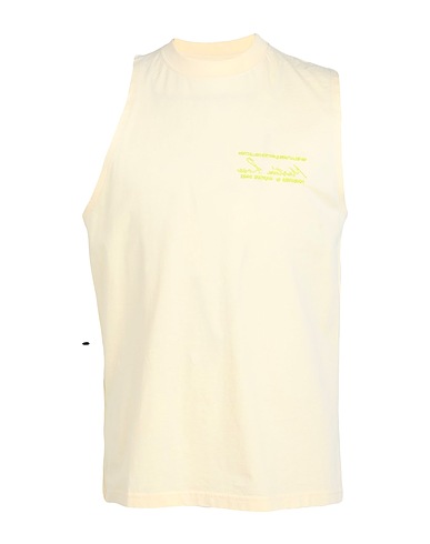 MARTINE ROSE T-shirt Pastel yellow 100% Cotton