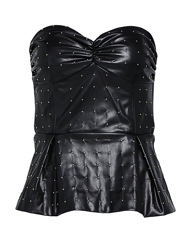 ROTATE BIRGER CHRISTENSEN Top Black 100% Recycled polyester