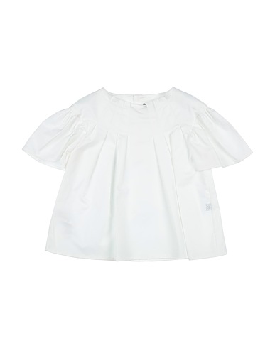 IL GUFO Top White 97% Cotton, 3% Elastane