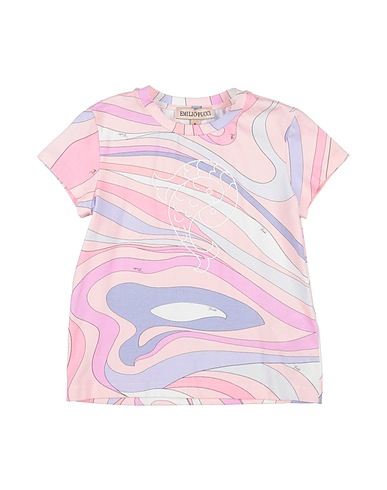 PUCCI T-shirt Rosa 94% Cotone, 6% Elastan