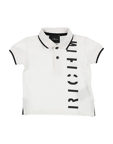 JOHN RICHMOND Polo Bianco 100% Cotone