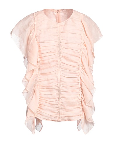 CHLOÉ Top Pink 100% Ramie