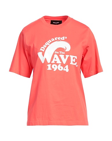 DSQUARED2 T-shirt Coral 100% Cotton
