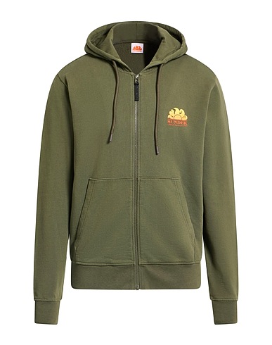 SUNDEK Sweat-shirt à capuche 100% Coton