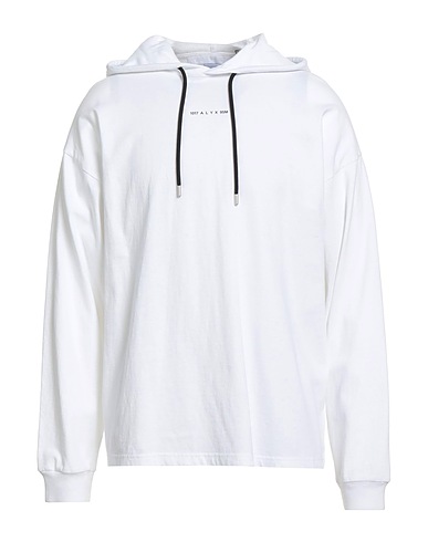 1017 ALYX 9SM Felpa Bianco 100% Cotone