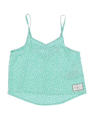 CALVIN KLEIN JEANS Top Light green 74% Lyocell, 26% Polyester