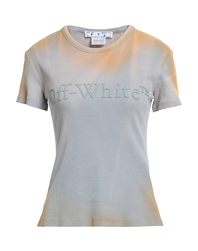 OFF-WHITE™ T-shirt Sky blue 95% Cotton, 5% Elastane