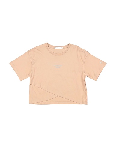 CALVIN KLEIN JEANS T-shirt Camel 100% Cotton