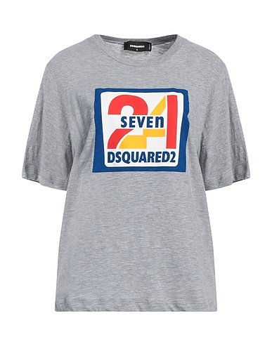 DSQUARED2 T-shirt Grey 88% Cotton, 12% Viscose