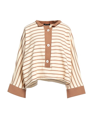 ARAGONA Sweatshirt Cream 100% Cotton