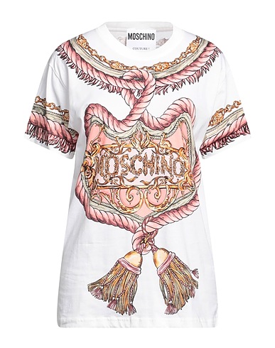 MOSCHINO T-shirt White 100% Cotton