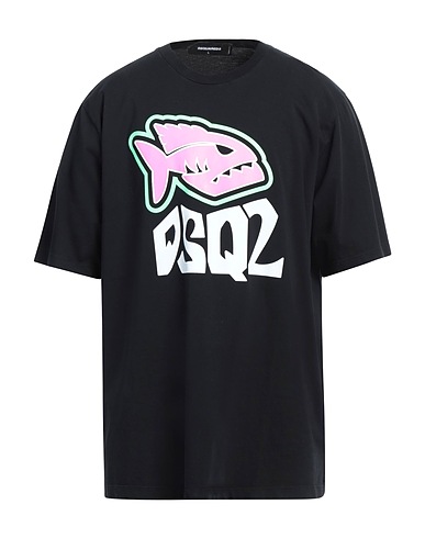 DSQUARED2 T-shirt Black 100% Cotton