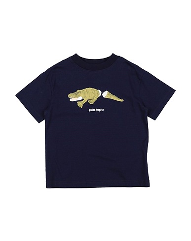 PALM ANGELS T-shirt Navy blue 100% Cotton