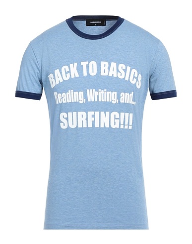 DSQUARED2 T-Shirt Hellblau 100% Baumwolle