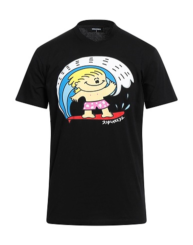 DSQUARED2 T-shirt Black 100% Cotton