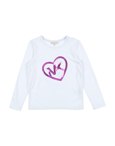 MICHAEL KORS KIDS T-shirt White 95% Cotton, 5% Elastane