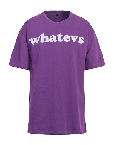 GCDS T-shirt Viola 100% Cotone
