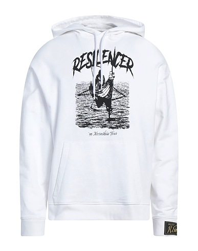 RAF SIMONS Hooded track jacket  White 100% Cotton