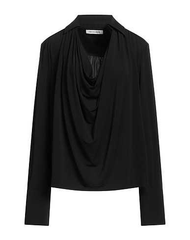 TRUSSARDI Top Nero 91% Viscosa, 9% Elastan