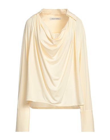 TRUSSARDI Top Panna 91% Viscosa, 9% Elastan