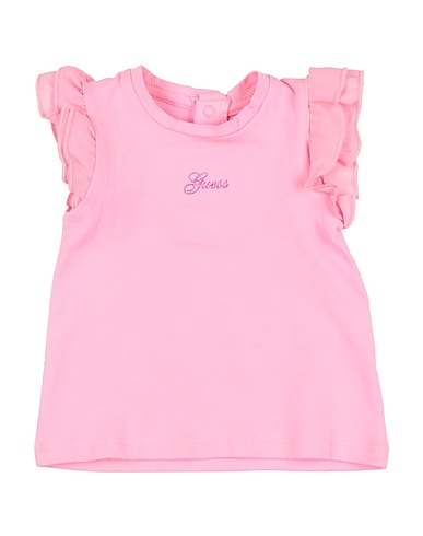 GUESS T-Shirt Rosa 95% Baumwolle, 5% Elastan, Polyester