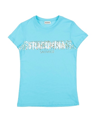 FRACOMINA MINI T-shirt Turquoise 100% Cotton