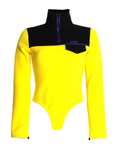 GCDS TOPS & TEES Yellow 100% Cotton