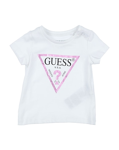 GUESS T-shirt White 100% Organic cotton