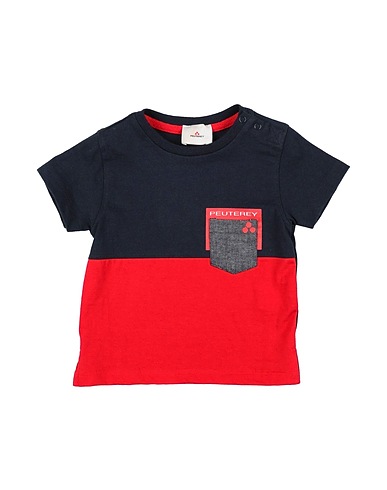 PEUTEREY T-shirt Midnight blue 100% Cotton