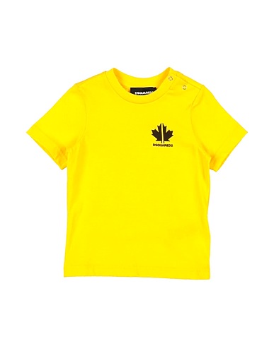 DSQUARED2 T-shirt Yellow 100% Cotton