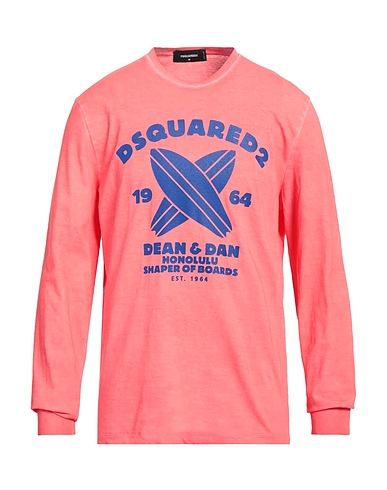 DSQUARED2 T-shirt Coral 100% Cotton