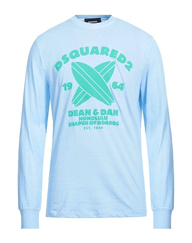 DSQUARED2 T-shirt Sky blue 100% Cotton