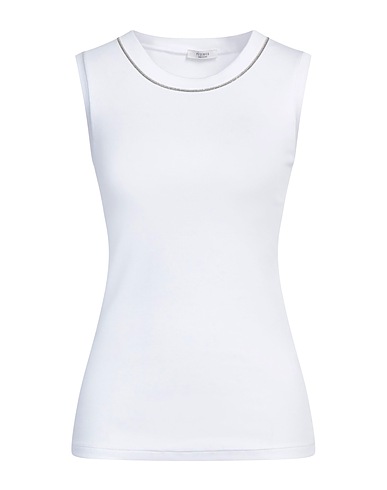 PESERICO T-shirt White 94% Cotton, 6% Elastane