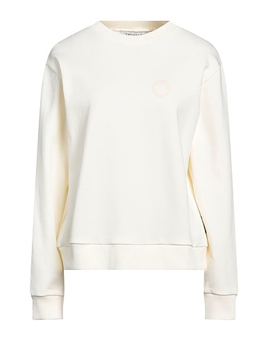 TRUSSARDI Sweatshirt Cream 100% Cotton, Elastane