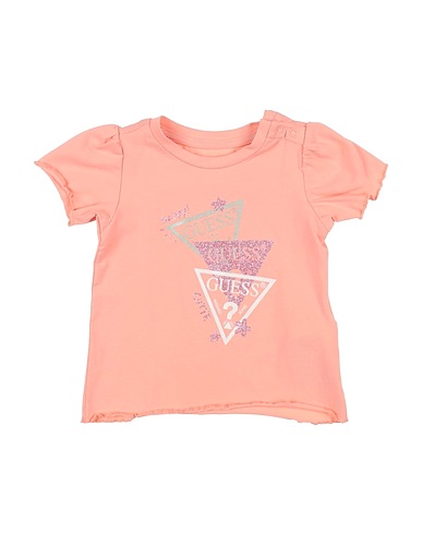 GUESS T-shirt Blush 95% Cotton, 5% Elastane