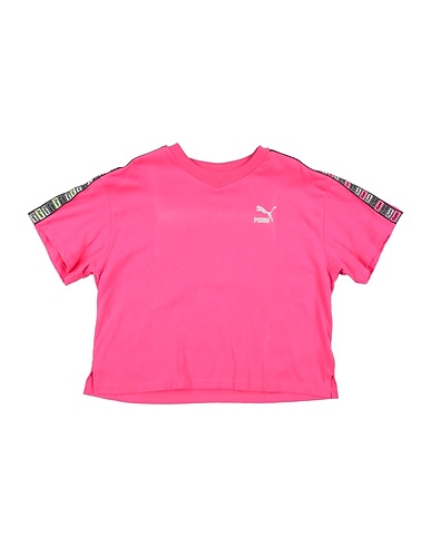 PUMA Camiseta Fucsia 100% Algodón, Poliéster