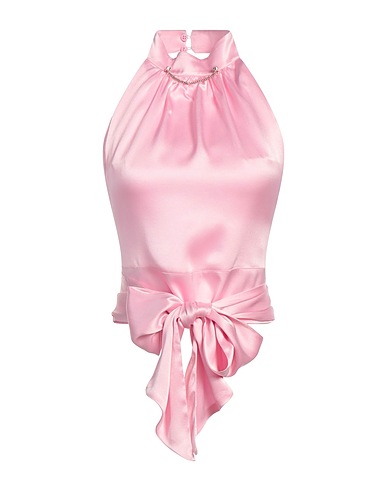 LIU •JO Top Pink 75% Acetate, 25% Silk