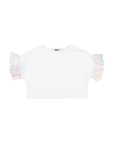 MOUSSE DANS LA BOUCHE T-shirt Bianco 100% Cotone