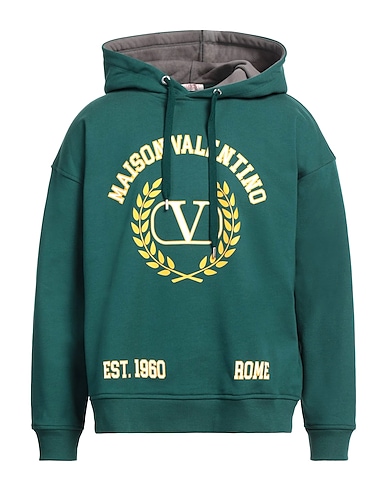 VALENTINO GARAVANI Sweatshirt VERDE SCURO 100% Baumwolle, Elastan