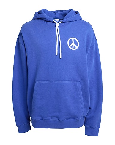 MARCELO BURLON Hoodie Königsblau 100% Baumwolle