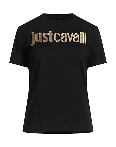 JUST CAVALLI T-shirt Nero 100% Cotone